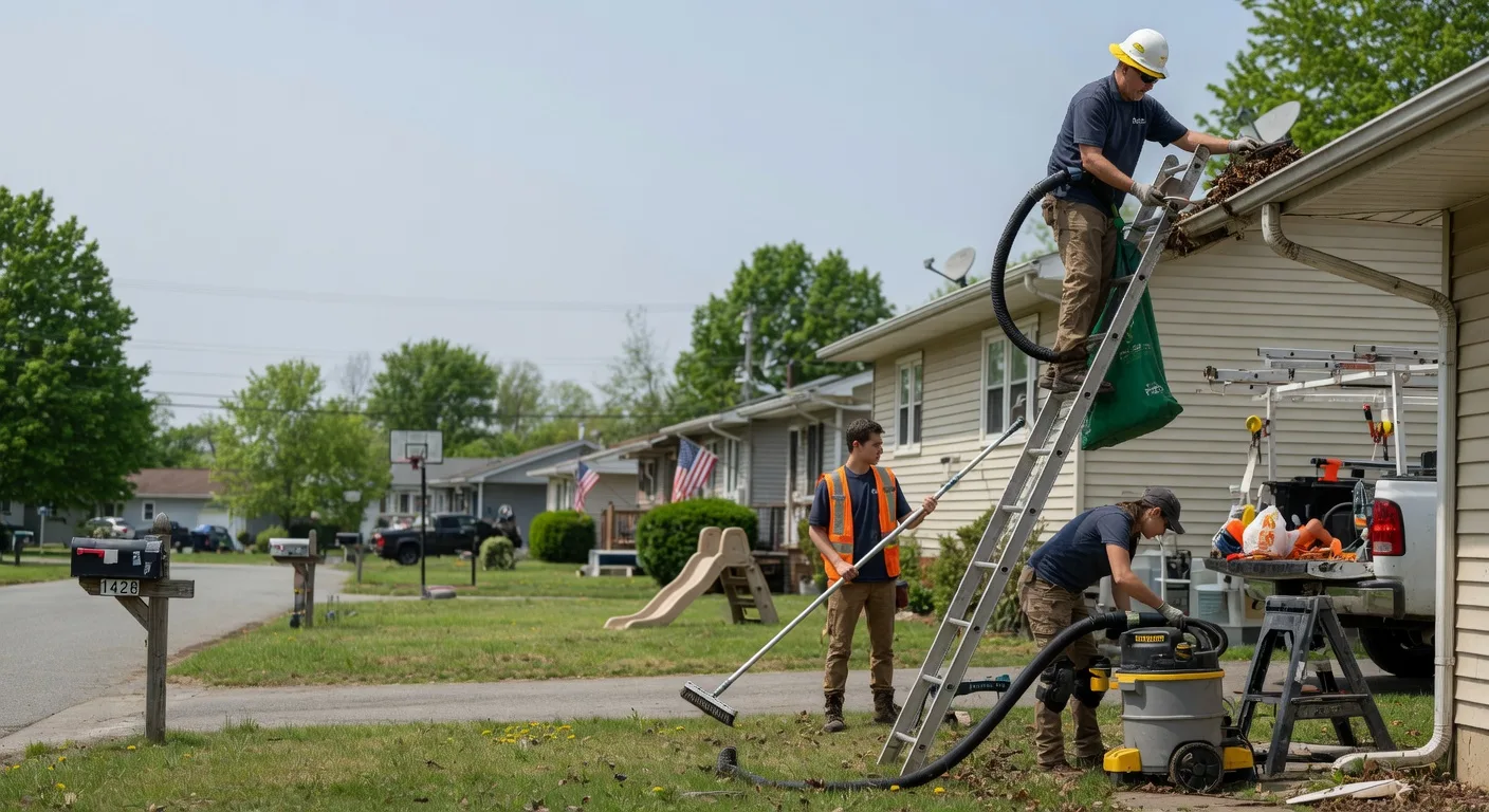 Gutter Installation in New Site, MS near me